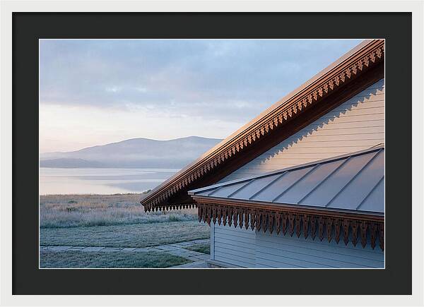 Sloped Roof With Decorative Eaves