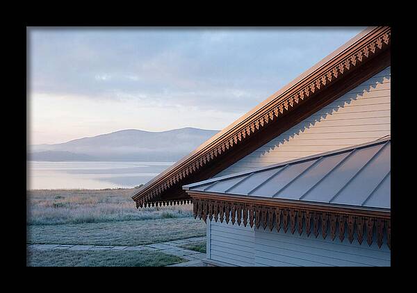 Sloped Roof With Decorative Eaves