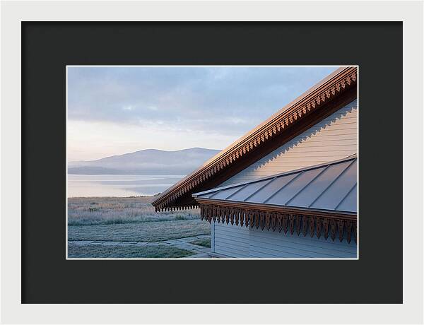 Sloped Roof With Decorative Eaves