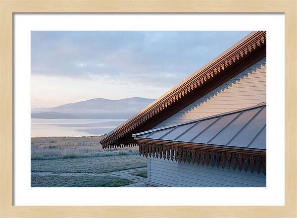 Sloped Roof With Decorative Eaves