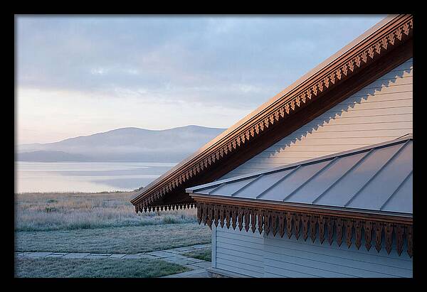 Sloped Roof With Decorative Eaves