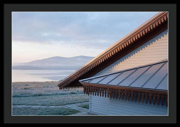 Sloped Roof With Decorative Eaves