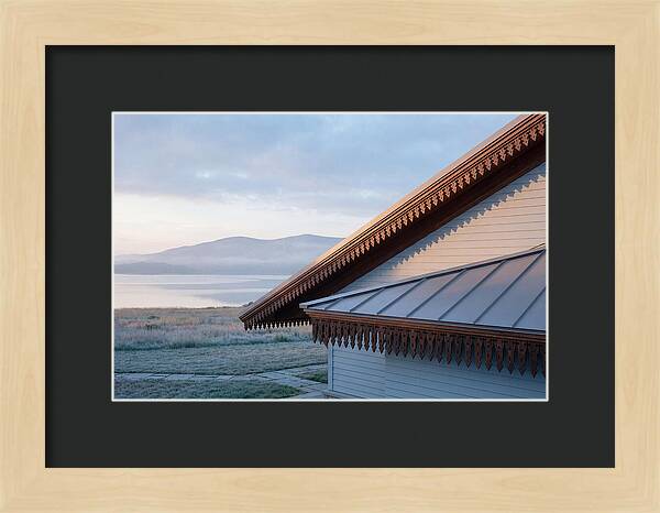 Sloped Roof With Decorative Eaves