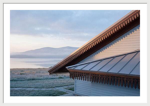 Sloped Roof With Decorative Eaves