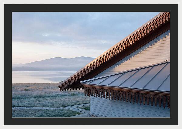 Sloped Roof With Decorative Eaves