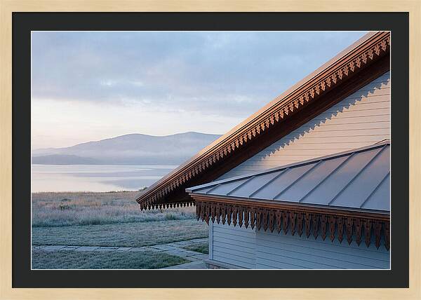 Sloped Roof With Decorative Eaves