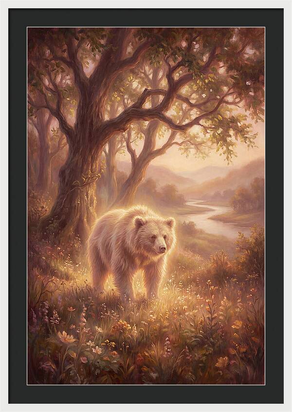 Sloth Bear In Nature