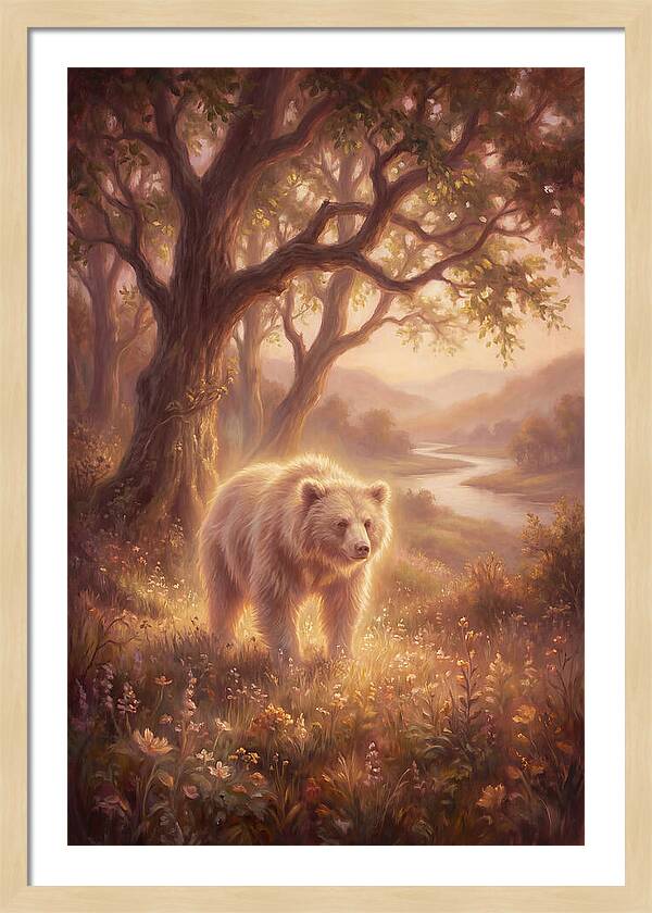 Sloth Bear In Nature