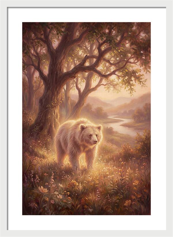 Sloth Bear In Nature