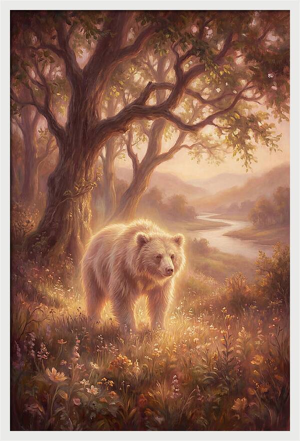 Sloth Bear In Nature