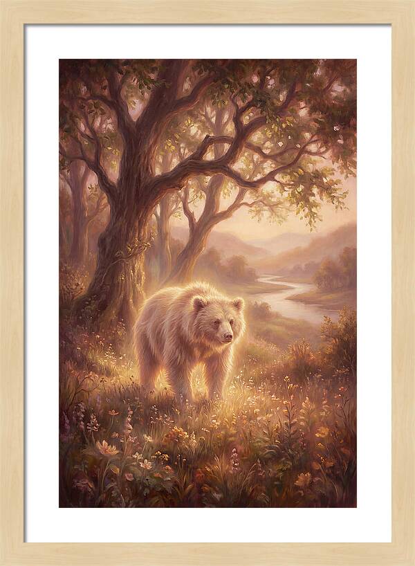Sloth Bear In Nature