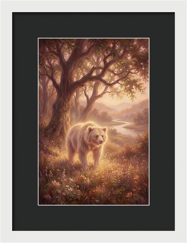 Sloth Bear In Nature