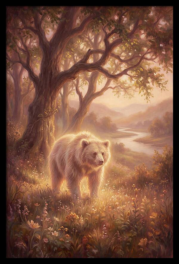 Sloth Bear In Nature
