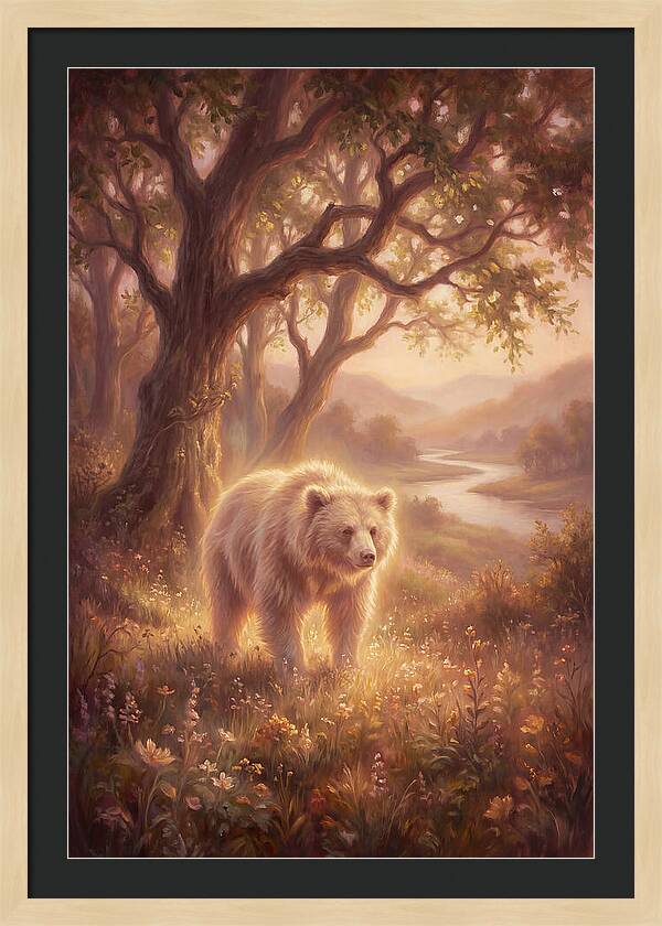 Sloth Bear In Nature