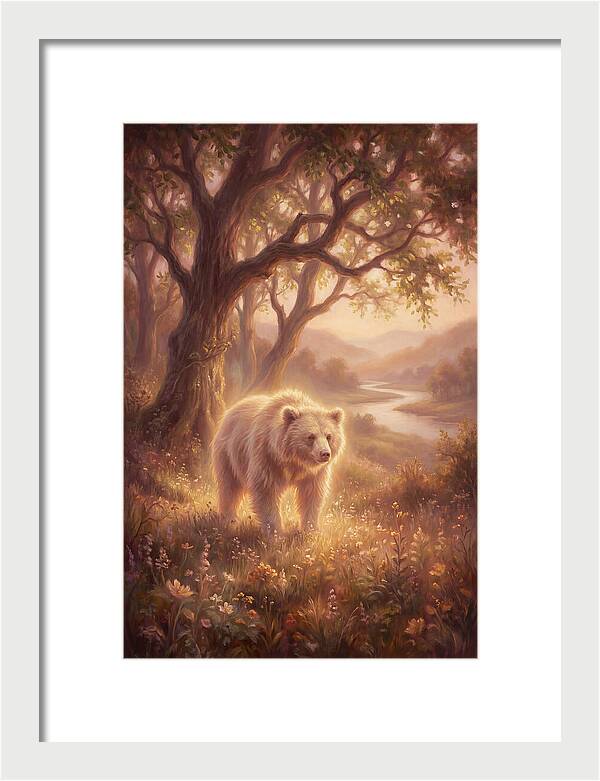 Sloth Bear In Nature