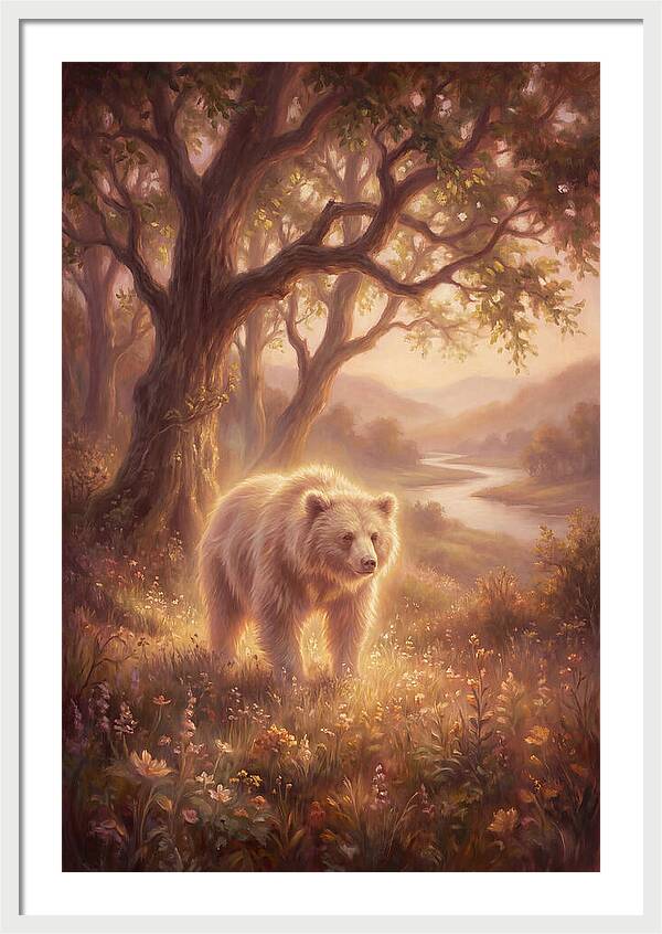Sloth Bear In Nature