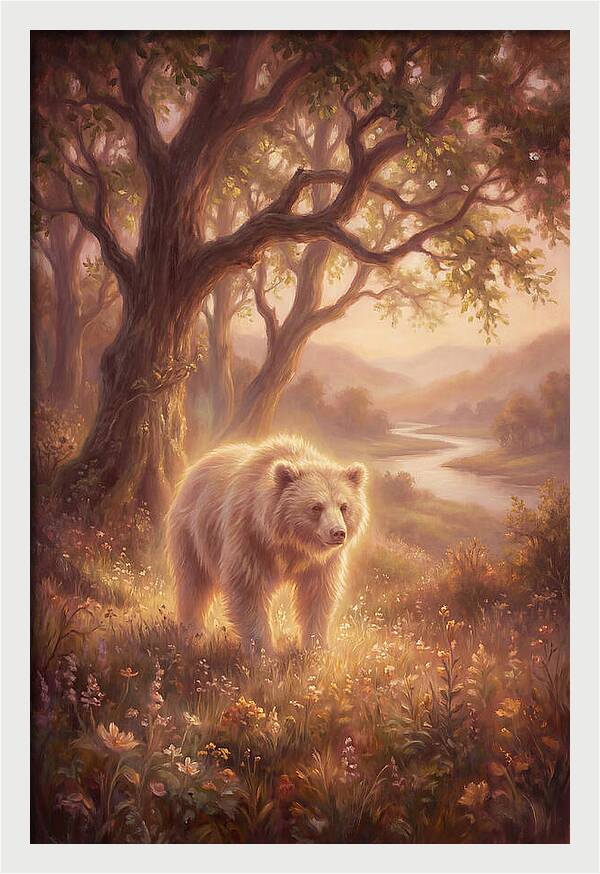 Sloth Bear In Nature