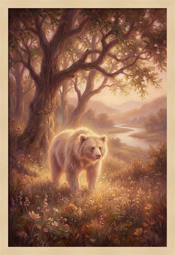Sloth Bear In Nature