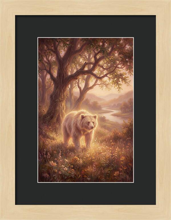 Sloth Bear In Nature