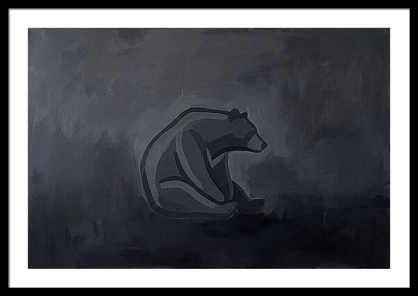 Sloth Bear Silhouette