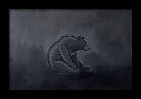 Sloth Bear Silhouette