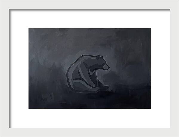Sloth Bear Silhouette