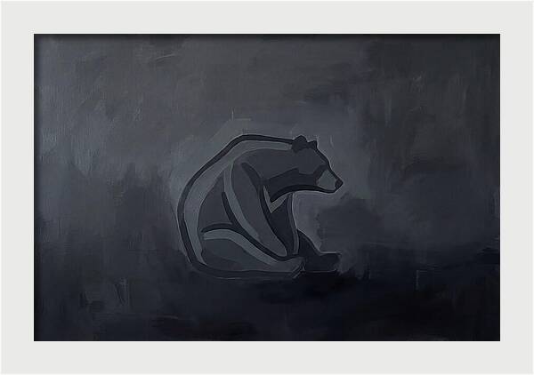 Sloth Bear Silhouette