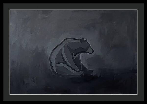 Sloth Bear Silhouette