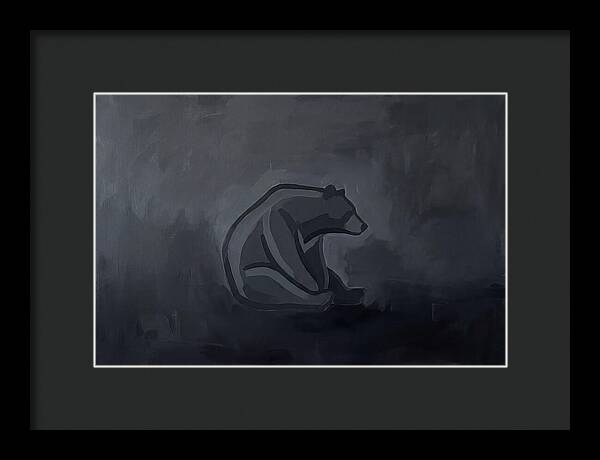 Sloth Bear Silhouette