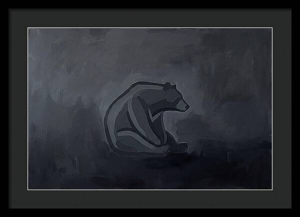 Sloth Bear Silhouette