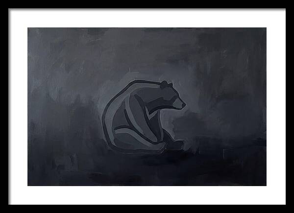 Sloth Bear Silhouette