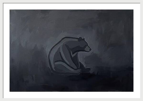 Sloth Bear Silhouette