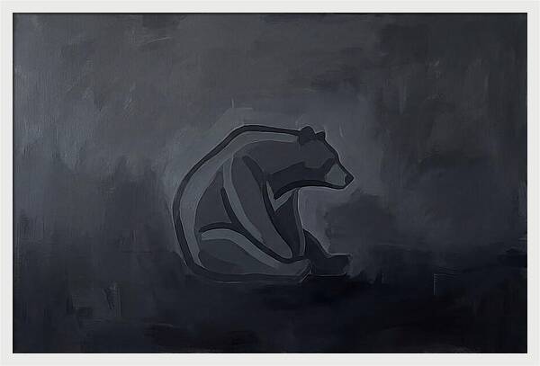 Sloth Bear Silhouette