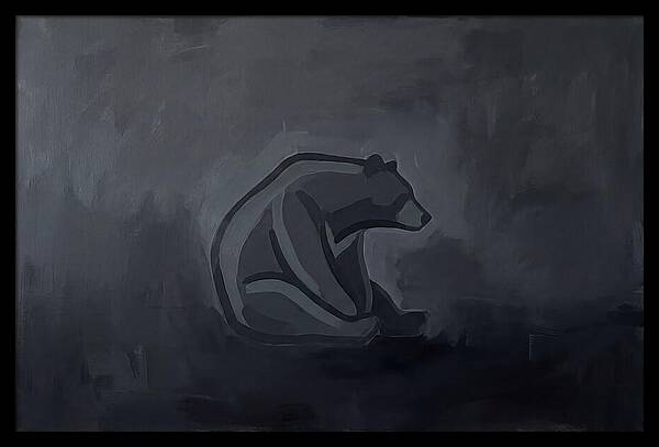 Sloth Bear Silhouette