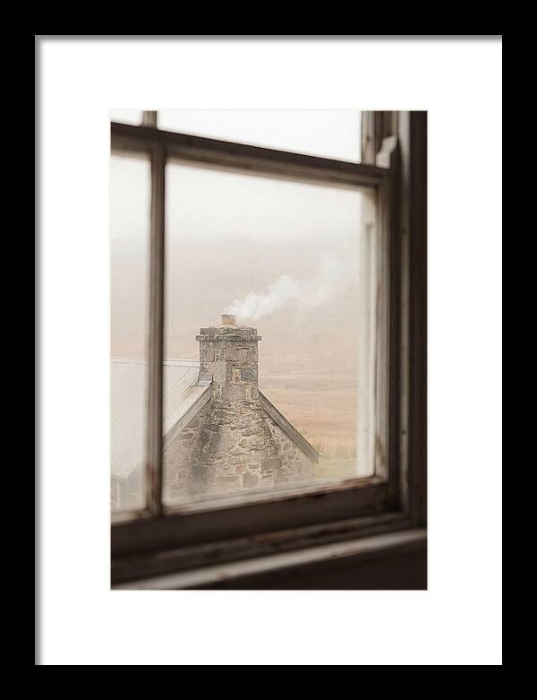 Smoke Wisping From The Chimney
