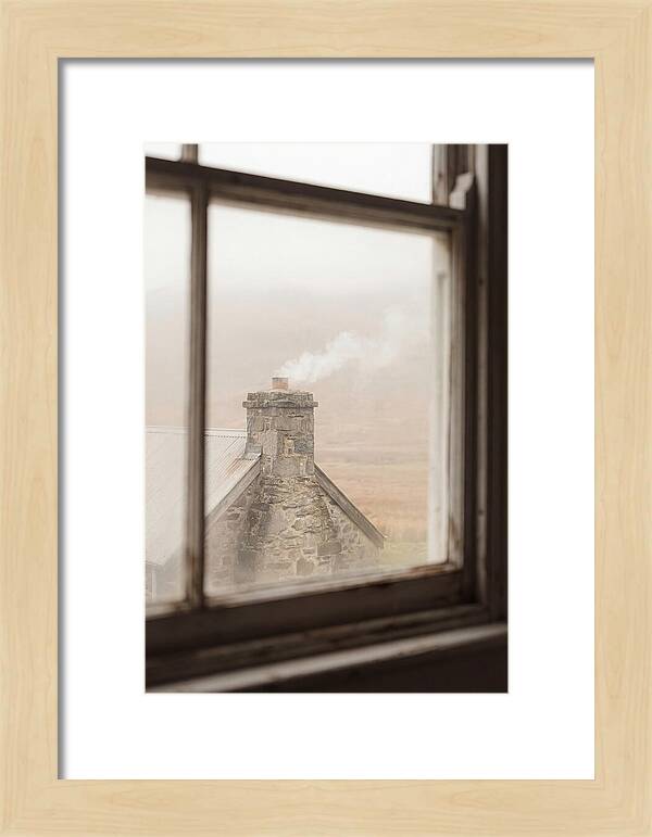 Smoke Wisping From The Chimney