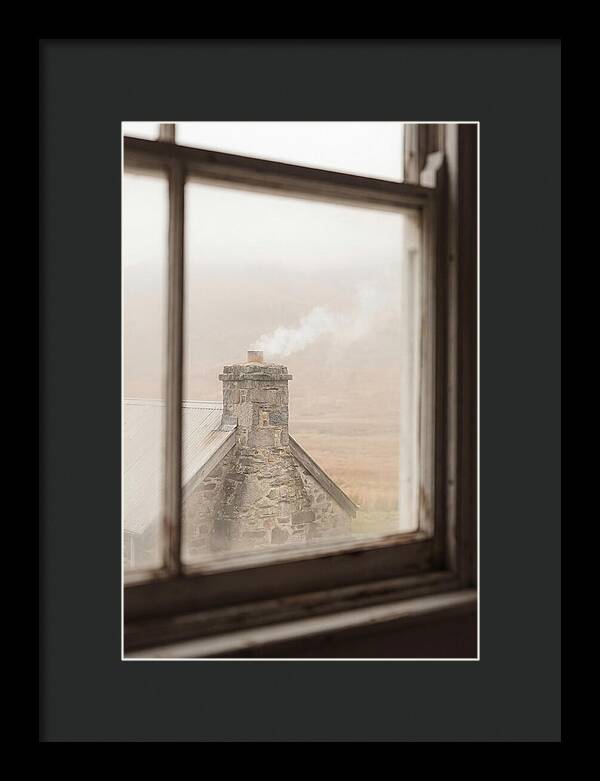 Smoke Wisping From The Chimney