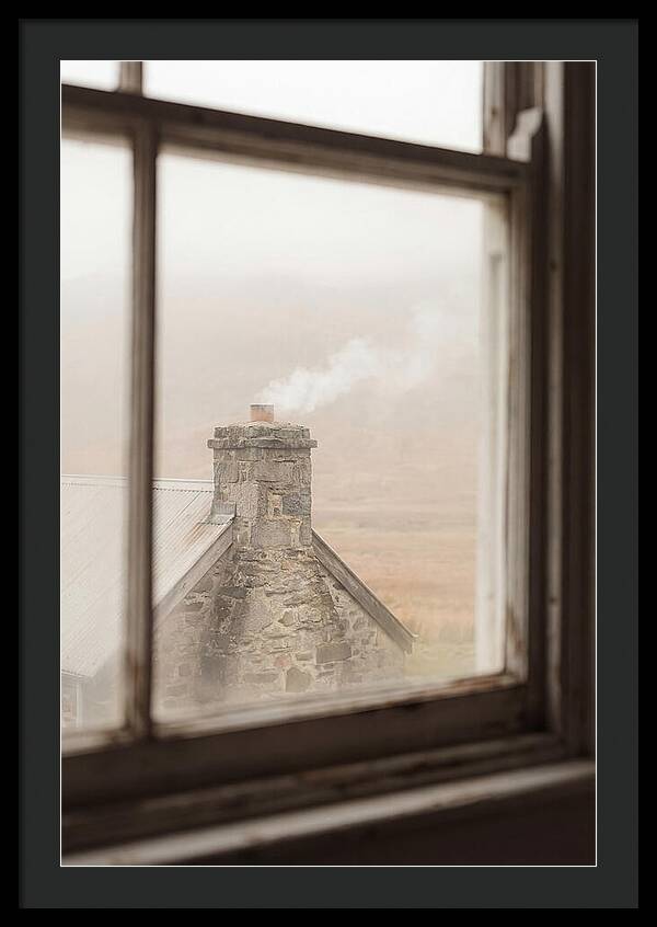 Smoke Wisping From The Chimney