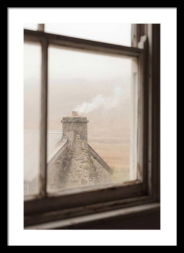 Smoke Wisping From The Chimney