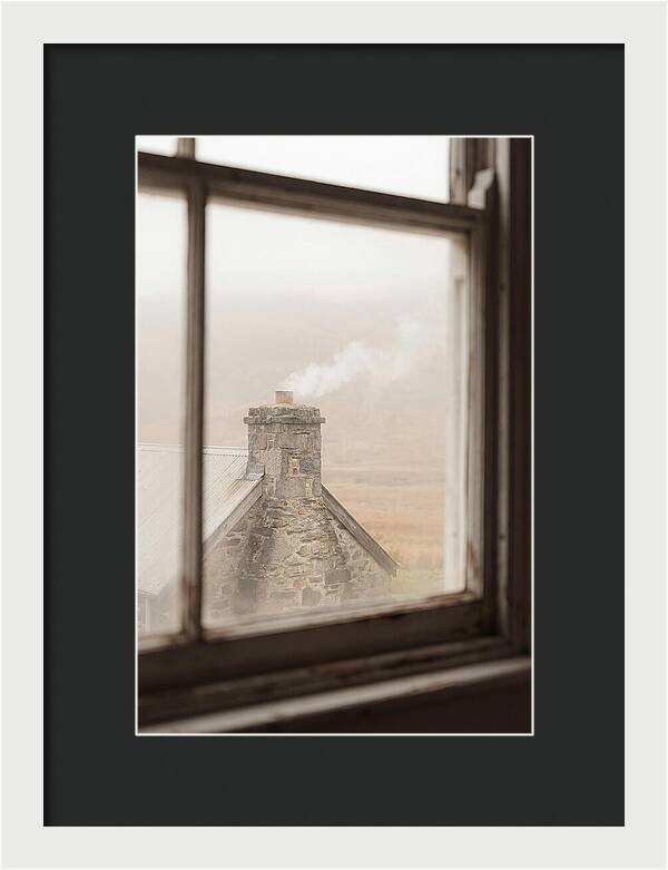 Smoke Wisping From The Chimney