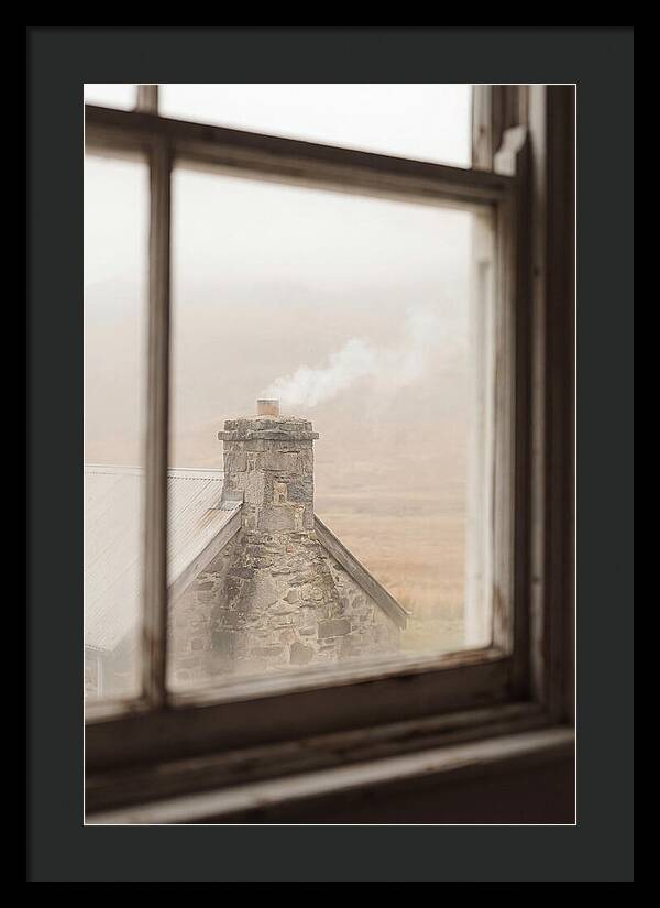 Smoke Wisping From The Chimney