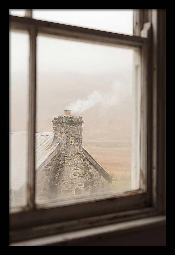 Smoke Wisping From The Chimney