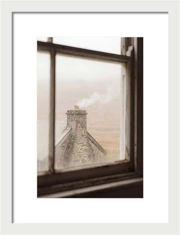 Smoke Wisping From The Chimney