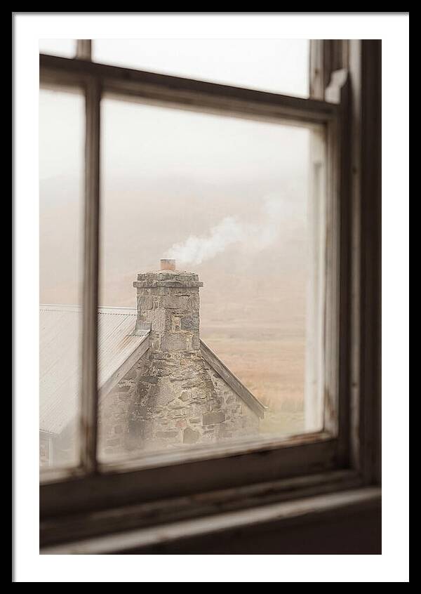 Smoke Wisping From The Chimney
