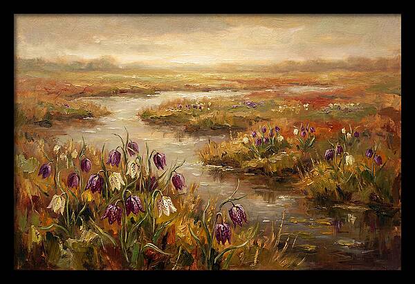 Snakeshead Fritillary Blooms