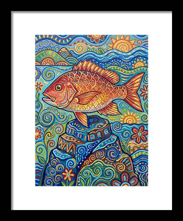 Snapper Folk Art