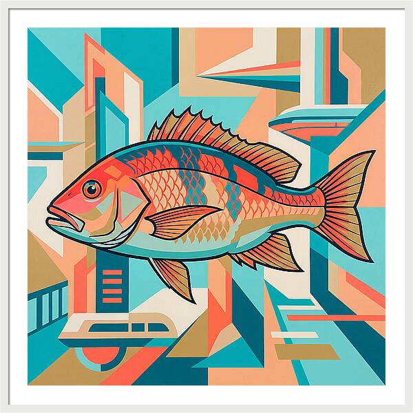 Snapper In Vibrant Geometry