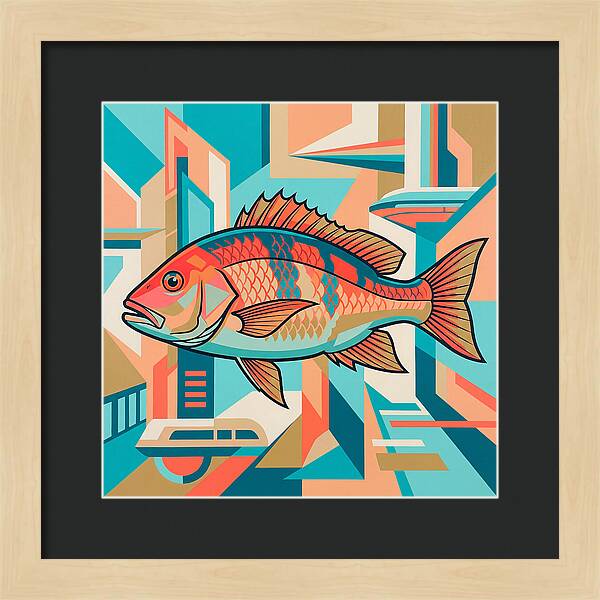 Snapper In Vibrant Geometry