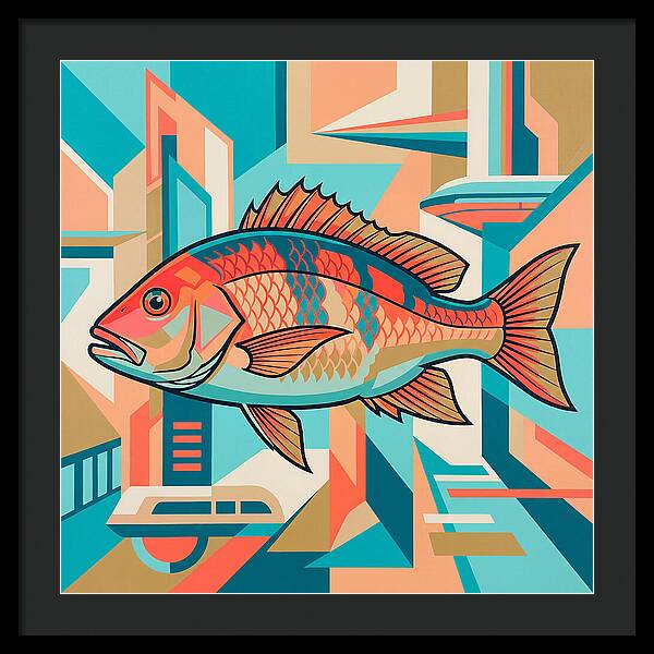 Snapper In Vibrant Geometry