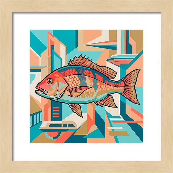 Snapper In Vibrant Geometry
